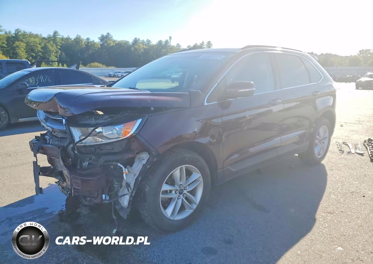 2017 Ford Edge Sel VIN:2FMPK4J86HBC39532 - 1