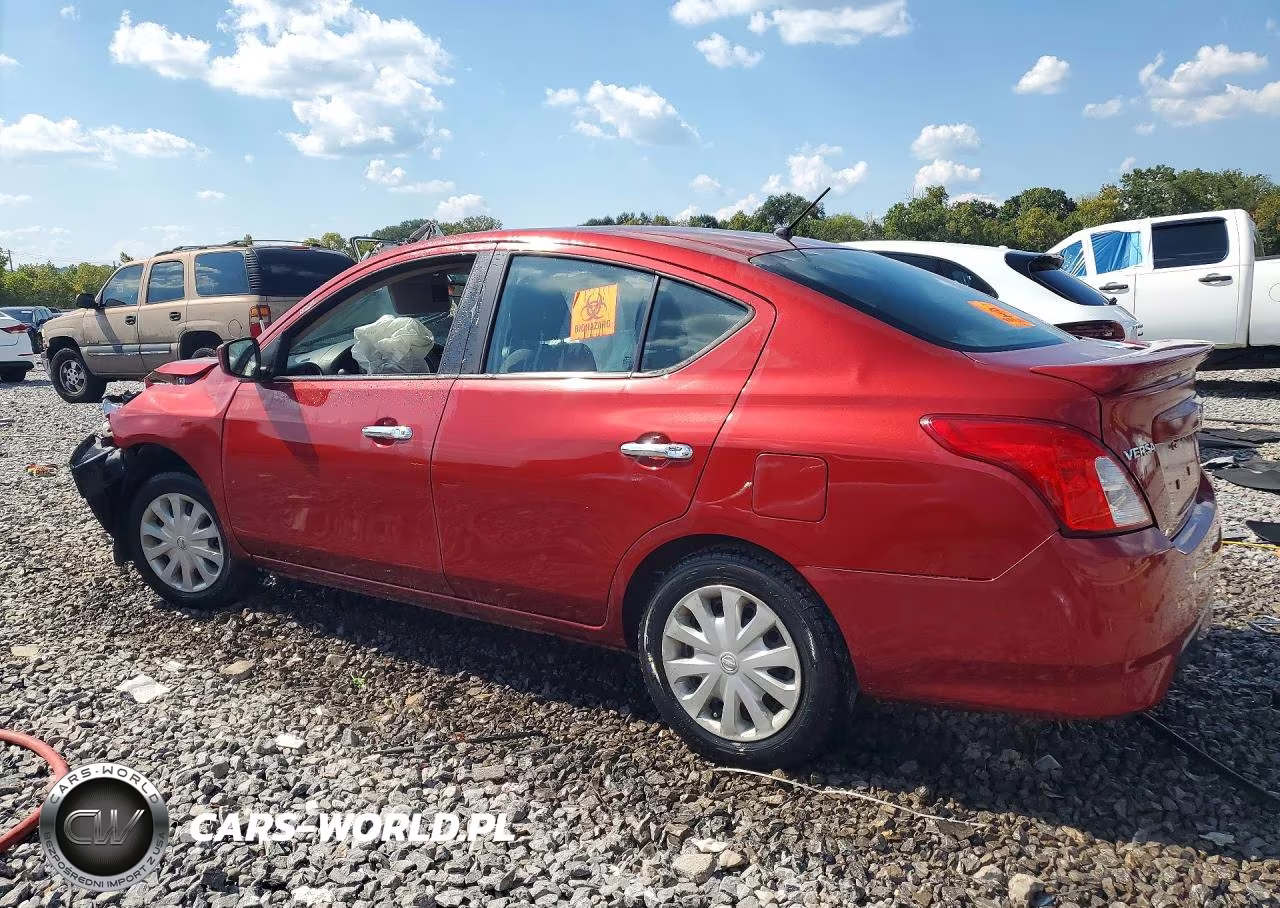 2019 Nissan Versa Sv VIN:3N1CN7AP4KL847132 - 2