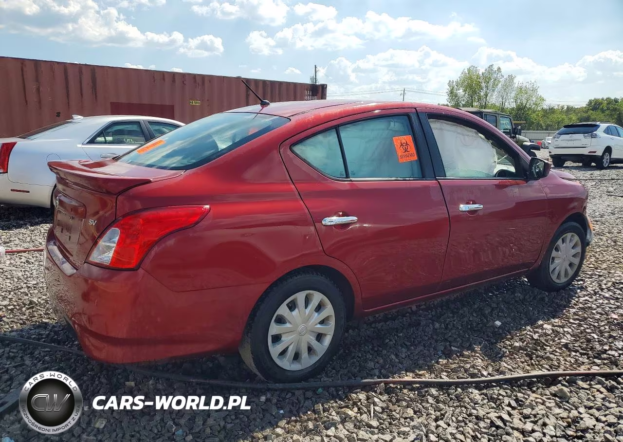 2019 Nissan Versa Sv VIN:3N1CN7AP4KL847132 - 3