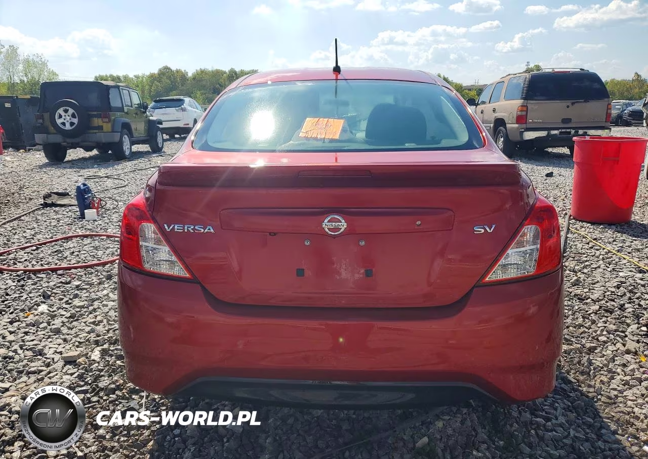 2019 Nissan Versa Sv VIN:3N1CN7AP4KL847132 - 6
