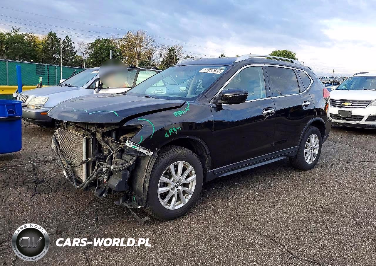 2017 Nissan Rogue Sv VIN:KNMAT2MV8HP554807 - 1
