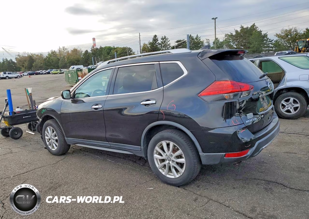 2017 Nissan Rogue Sv VIN:KNMAT2MV8HP554807 - 2