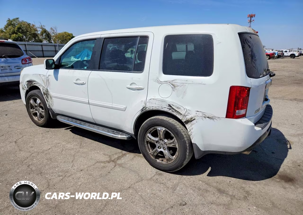 2015 Honda Pilot Exl VIN:5FNYF3H53FB002533 - 2