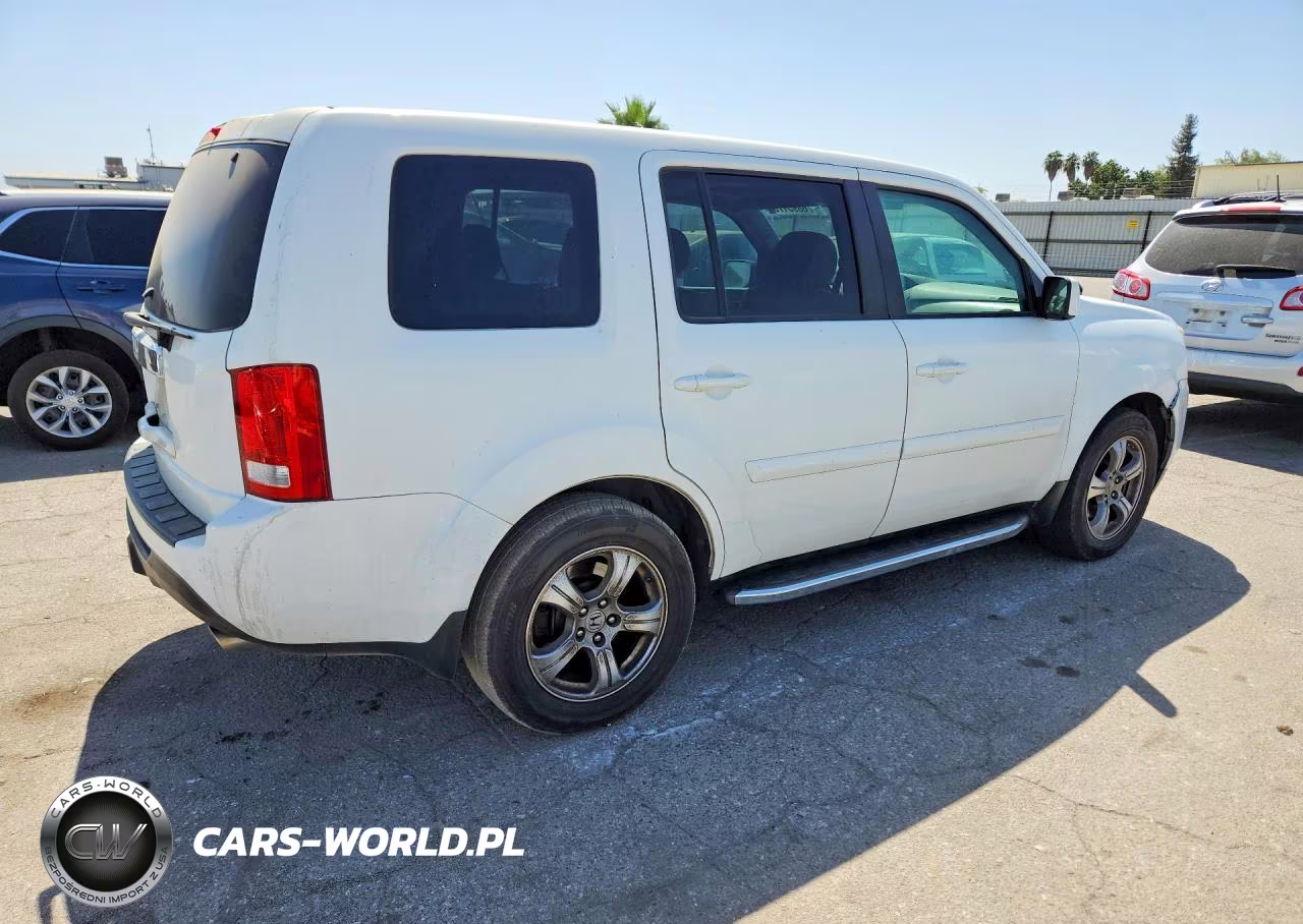 2015 Honda Pilot Exl VIN:5FNYF3H53FB002533 - 3