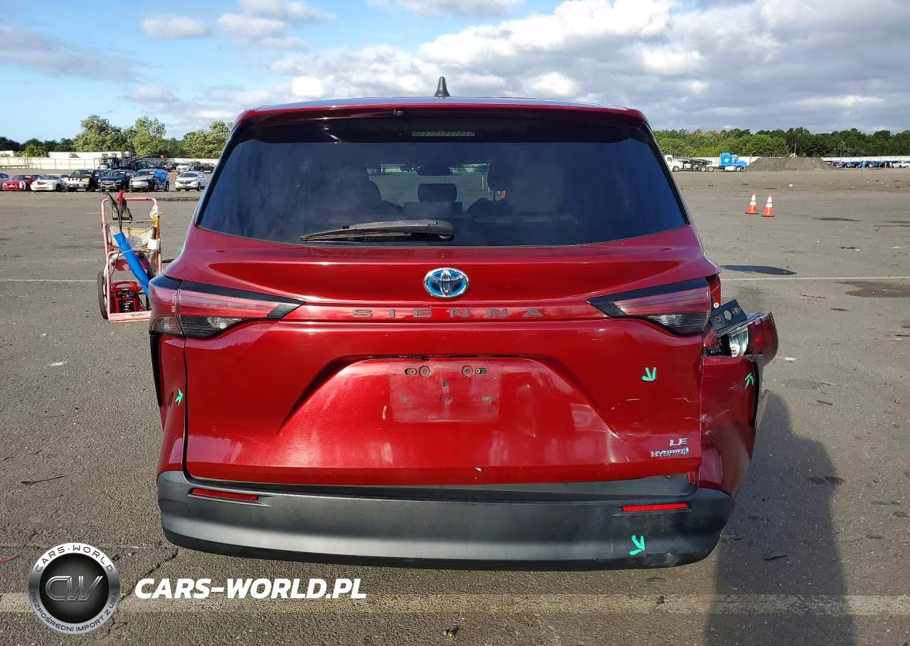 2021 Toyt Sienna Le VIN:5TDKRKEC2MS018693 - 6
