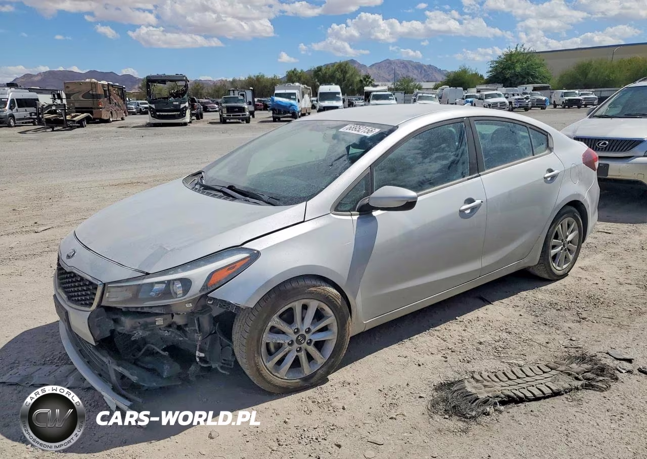 2017 Kia Forte Lx VIN:3KPFL4A73HE116560 - 1