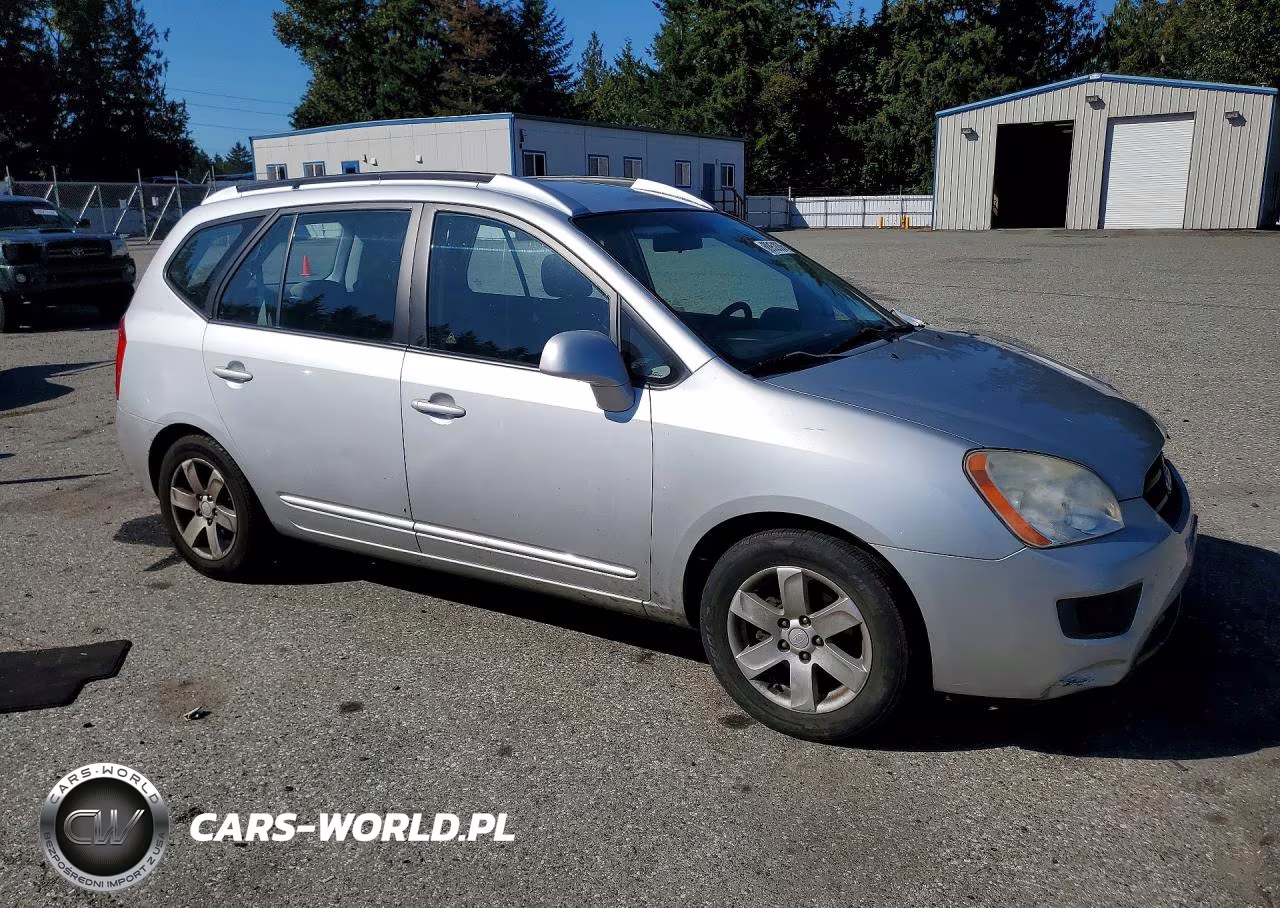 2007 Kia Rondo Lx VIN:KNAFG525677076512 - 4