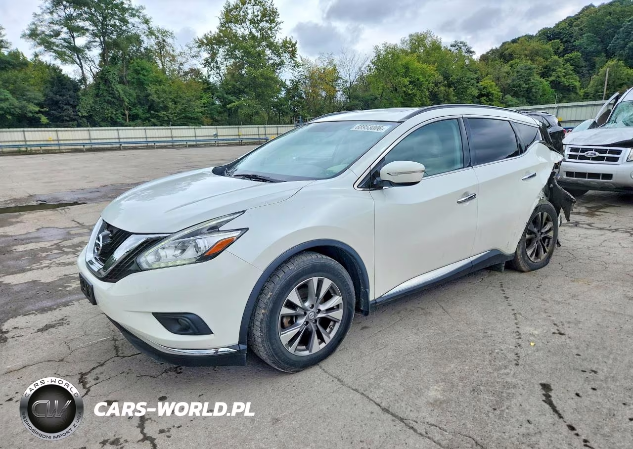 2015 Nissan Murano Sv VIN:5N1AZ2MH1FN264390 - 1