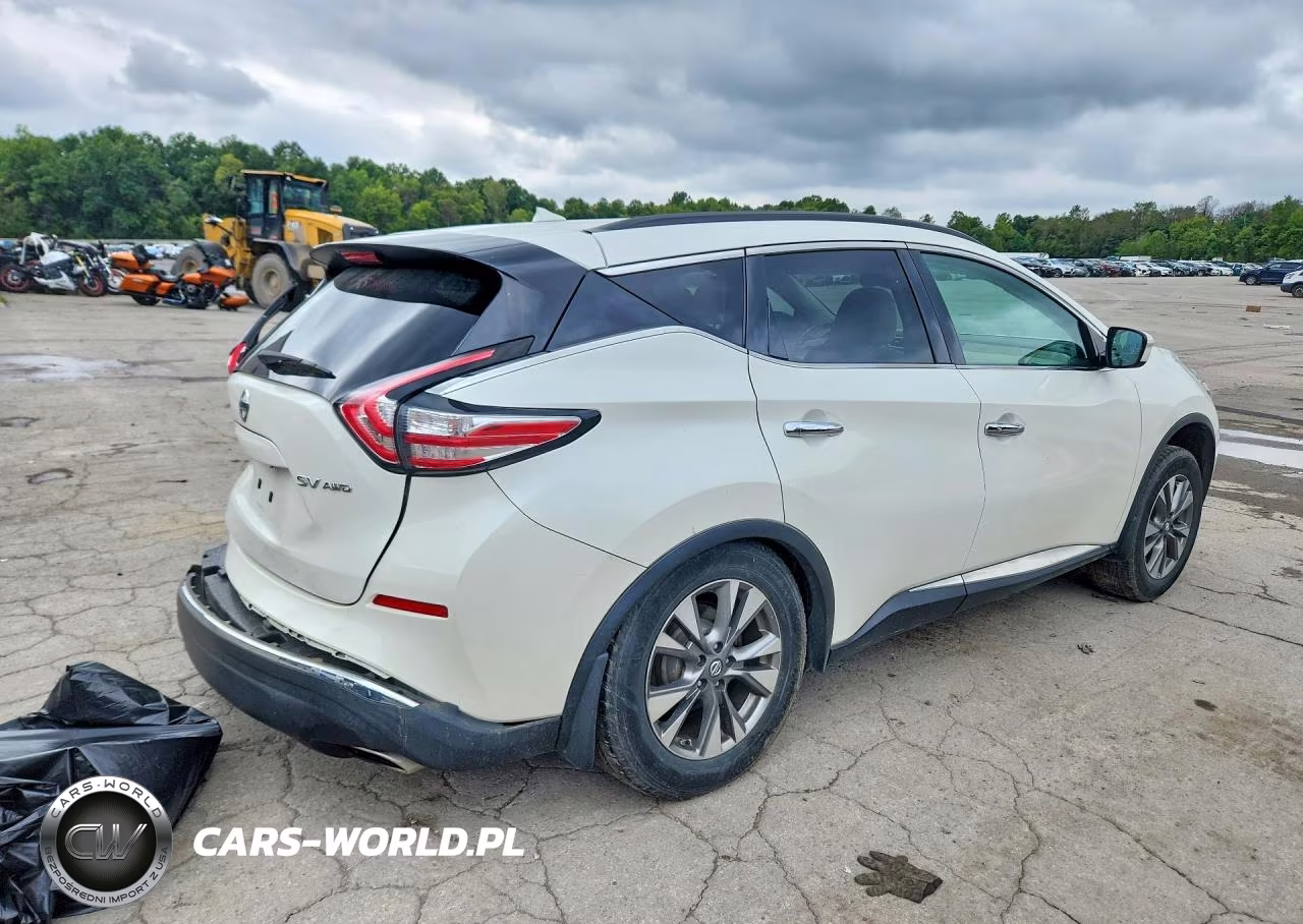 2015 Nissan Murano Sv VIN:5N1AZ2MH1FN264390 - 3