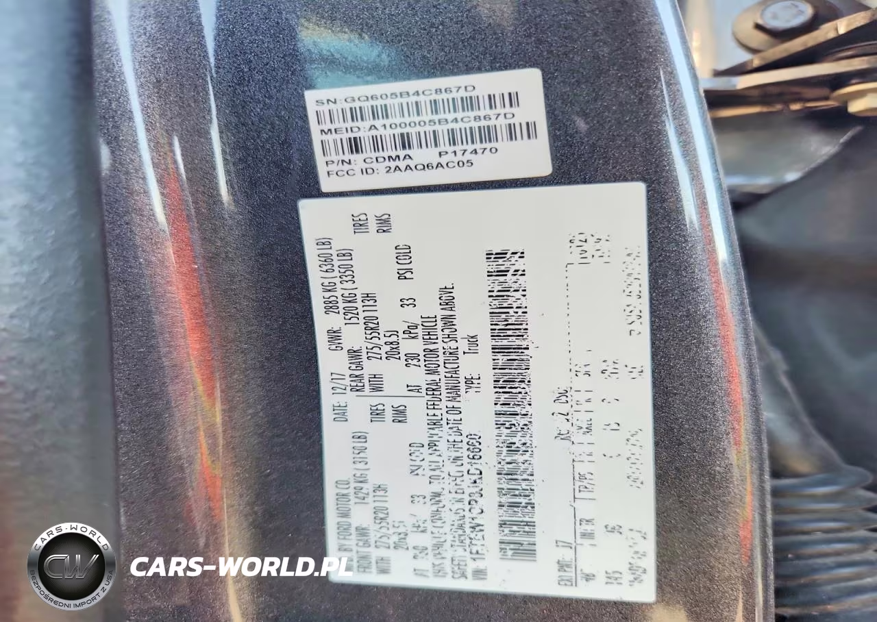 2018 Ford F150 Supercrew VIN:1FTEW1CP8JKD16660 - 12