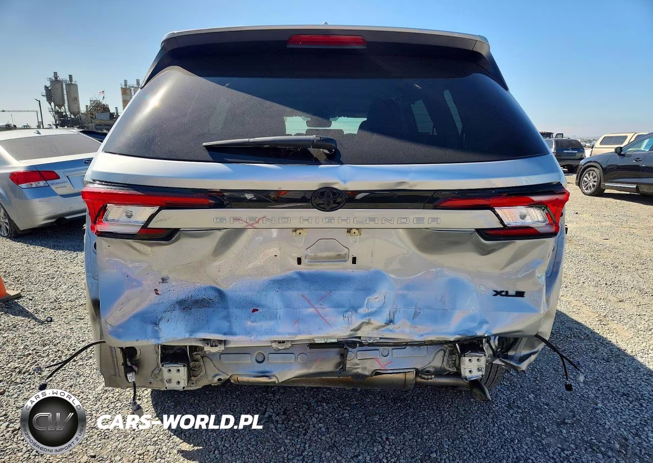 2025 Toyota Grand Highlander Xle VIN:5TDAAAA5XSS021956 - 6