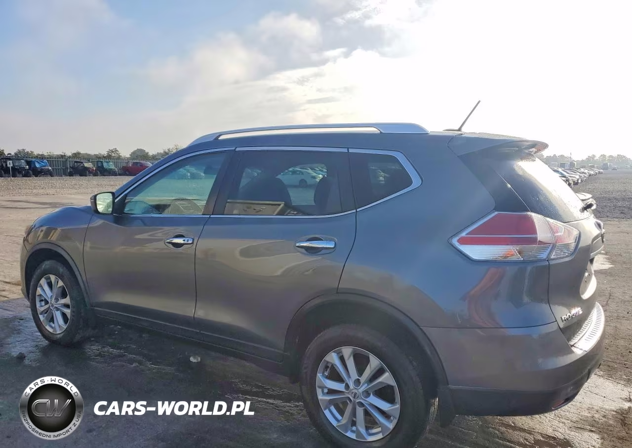 2016 Nissan Rogue Sv VIN:KNMAT2MV3GP702442 - 2