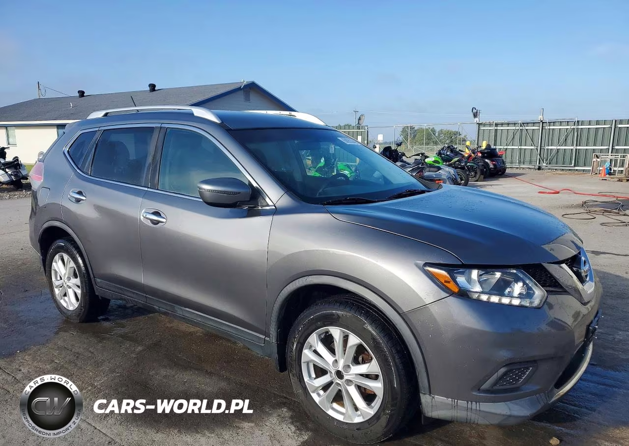 2016 Nissan Rogue Sv VIN:KNMAT2MV3GP702442 - 4