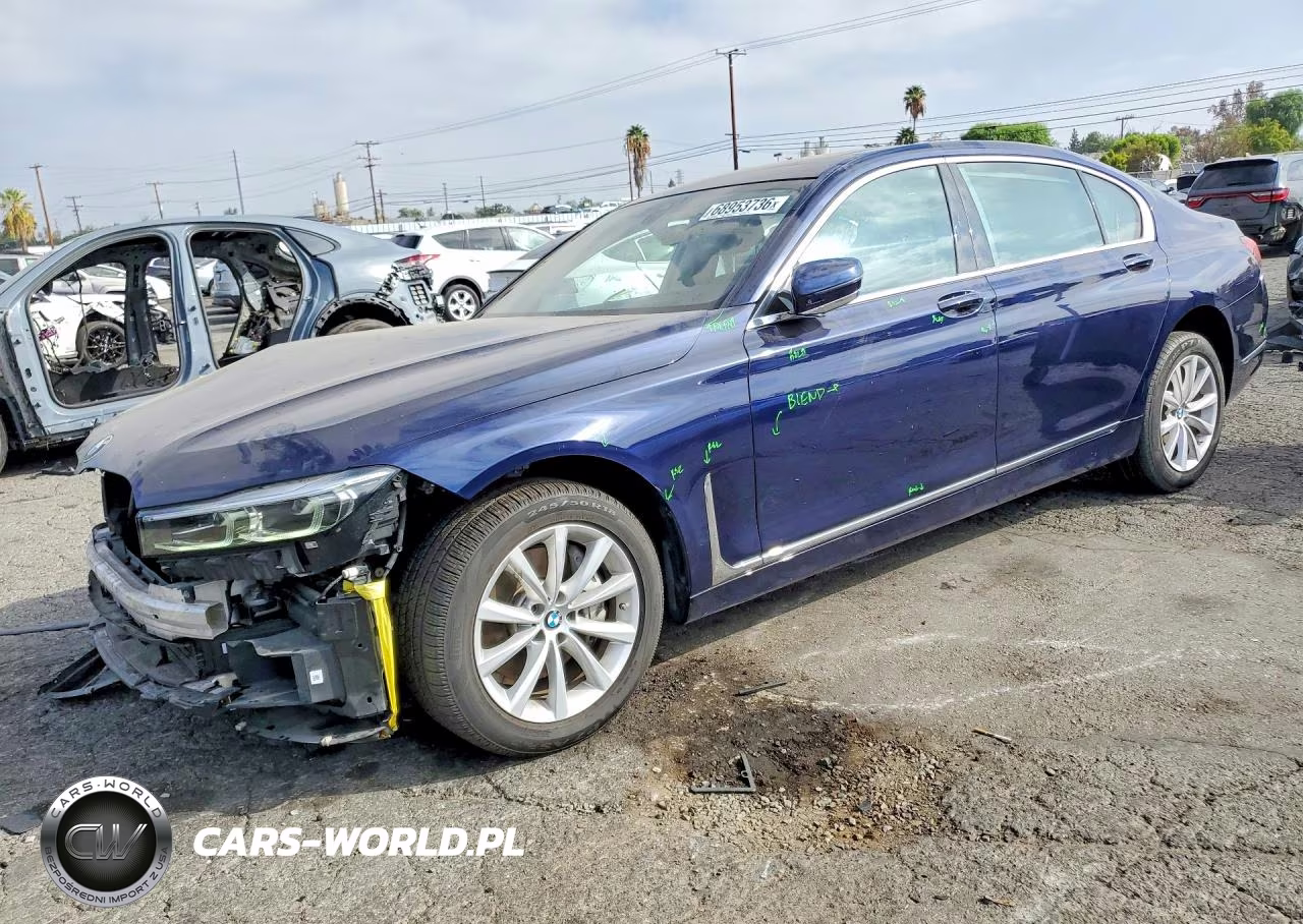 2020 BMW 740 I VIN:WBA7T2C02LGL17302 - 1