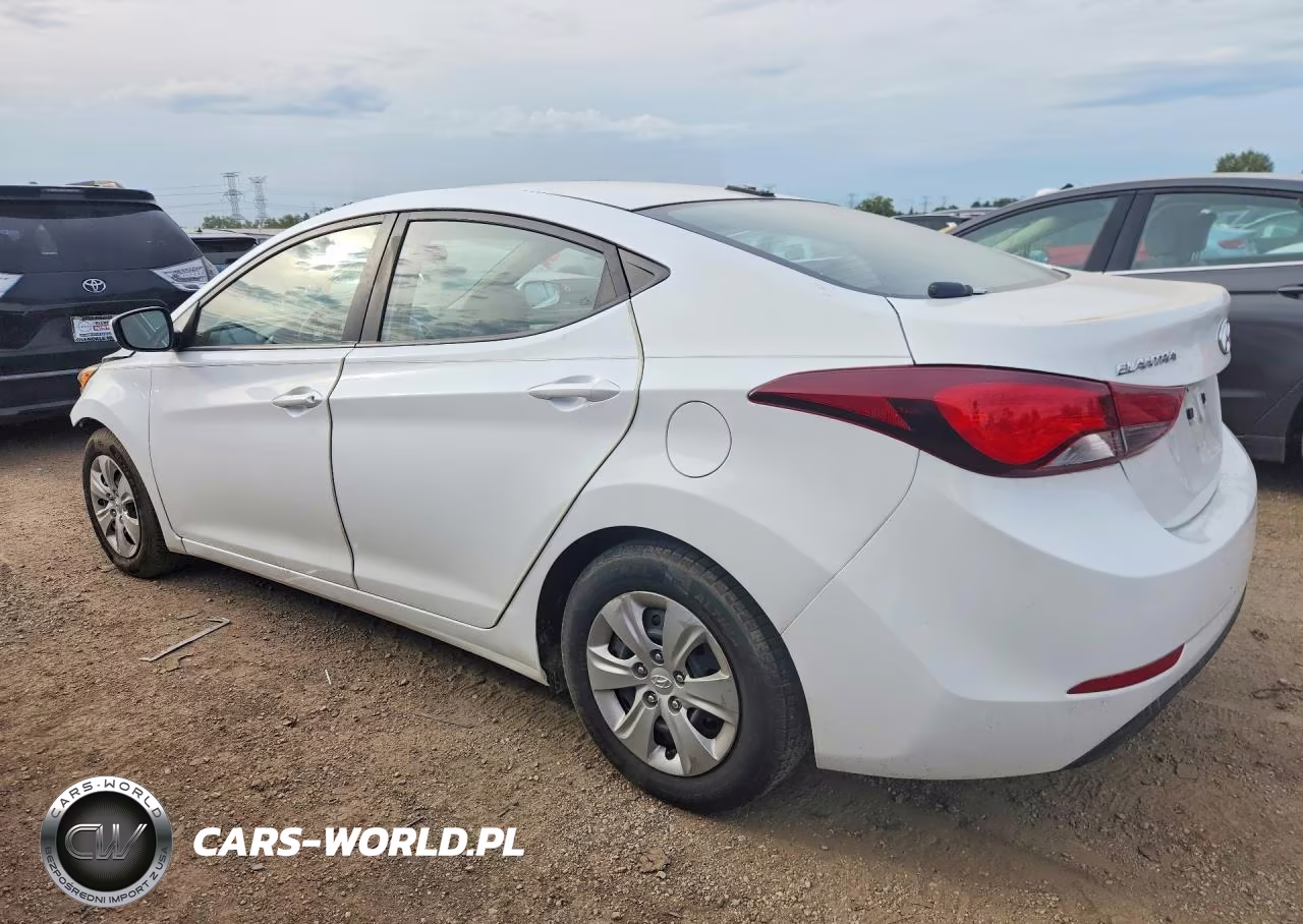 2016 Hyundai Elantra Se VIN:5NPDH4AE9GH743961 - 2