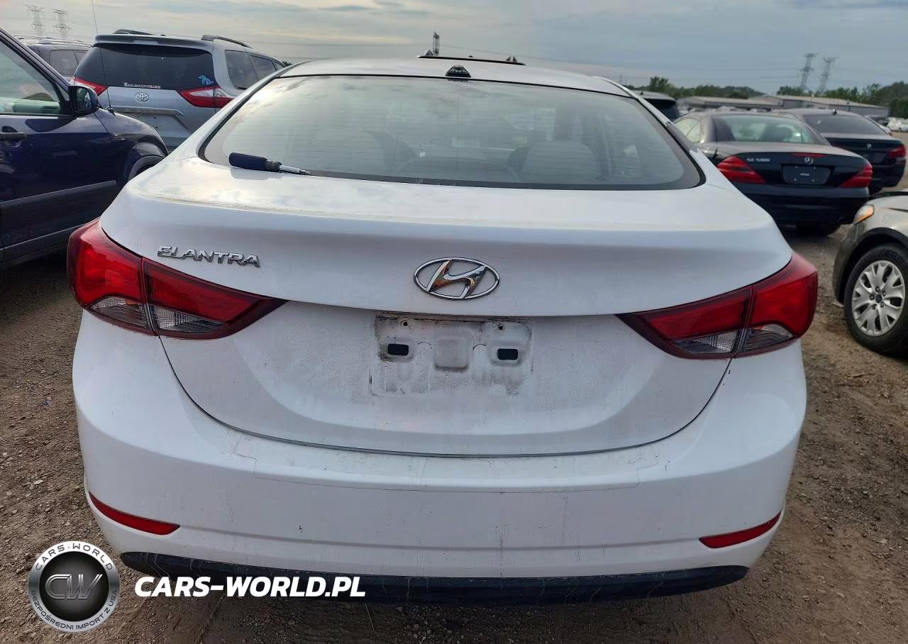 2016 Hyundai Elantra Se VIN:5NPDH4AE9GH743961 - 6