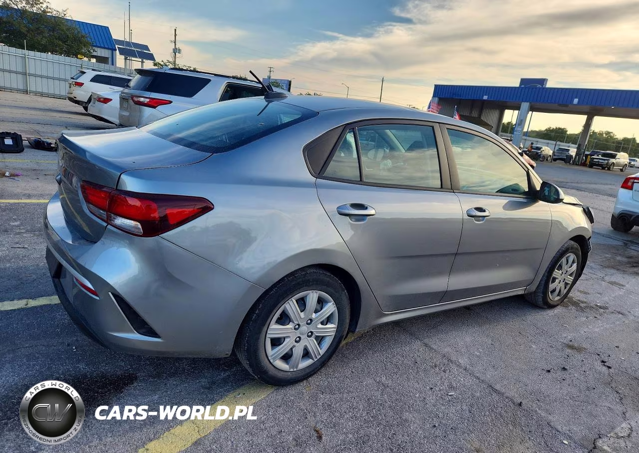 2022 Kia Rio S VIN:3KPA24AD2NE435754 - 3