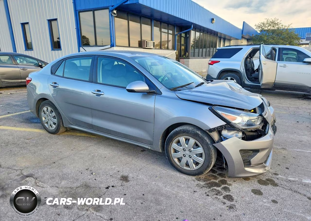 2022 Kia Rio S VIN:3KPA24AD2NE435754 - 4