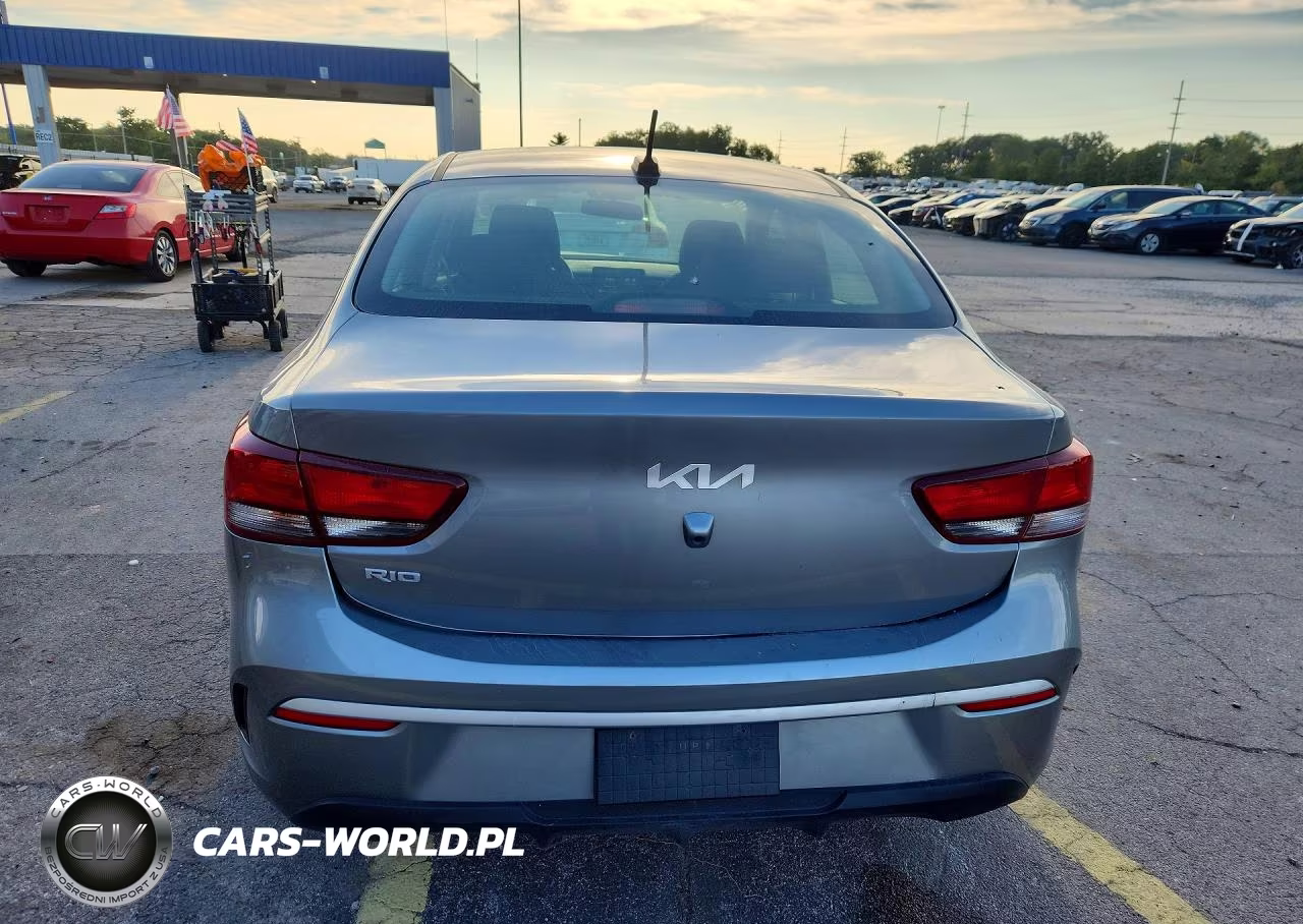 2022 Kia Rio S VIN:3KPA24AD2NE435754 - 6
