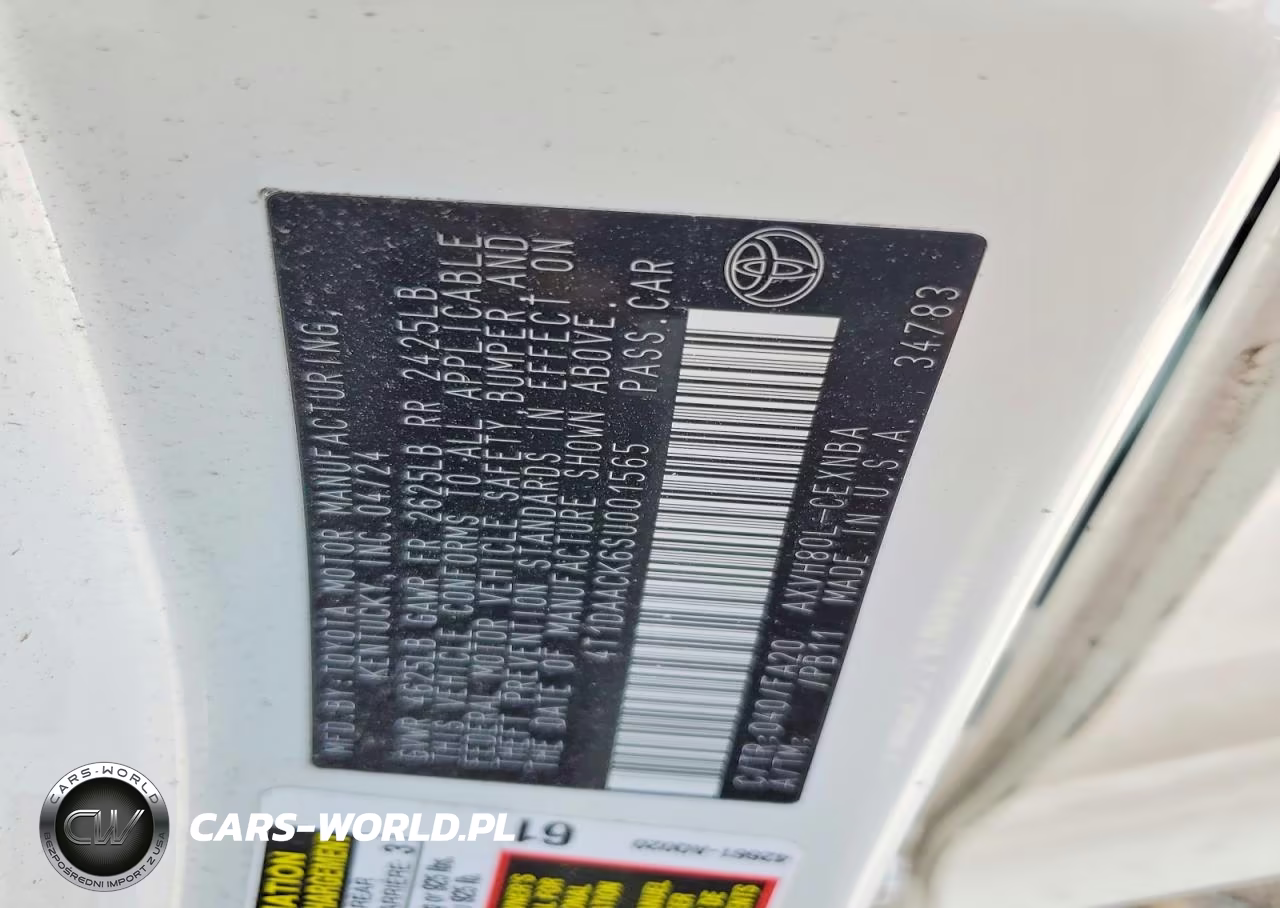 2025 Toyota Camry Le VIN:4T1DAACK6SU001565 - 12