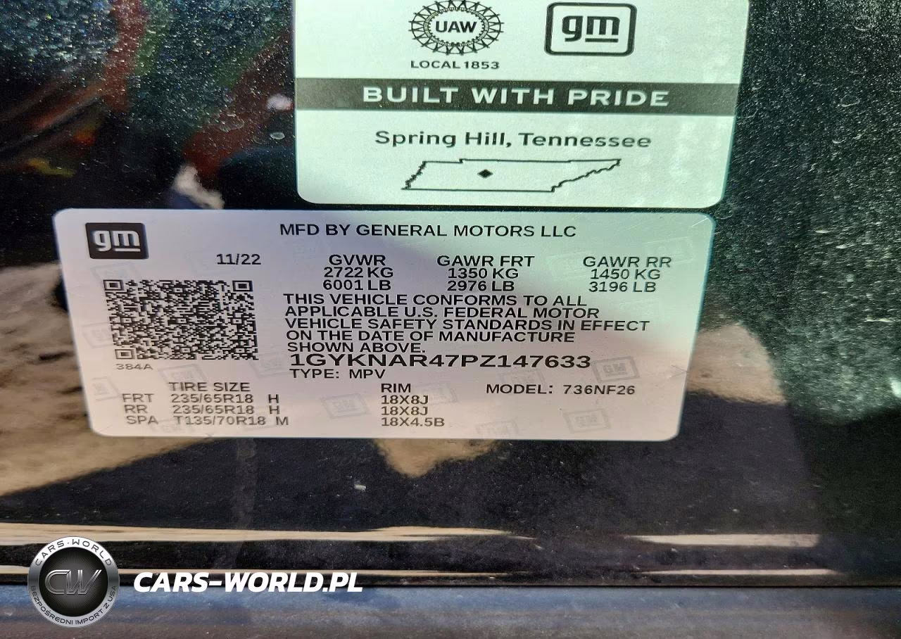 2023 Cadillac Xt5 Luxury VIN:1GYKNAR47PZ147633 - 13