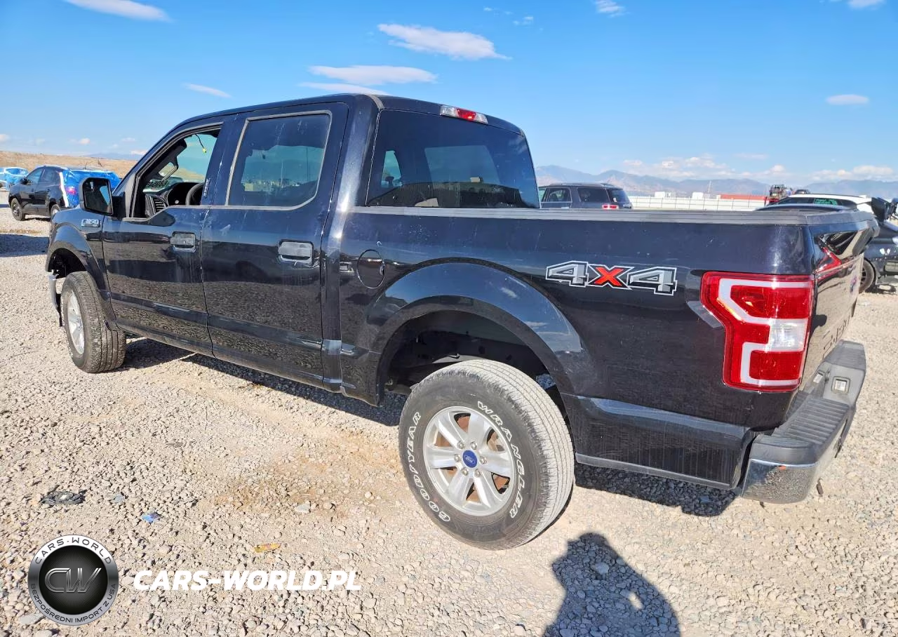 2019 Ford F150 Supercrew VIN:1FTEW1E51KFB20341 - 2
