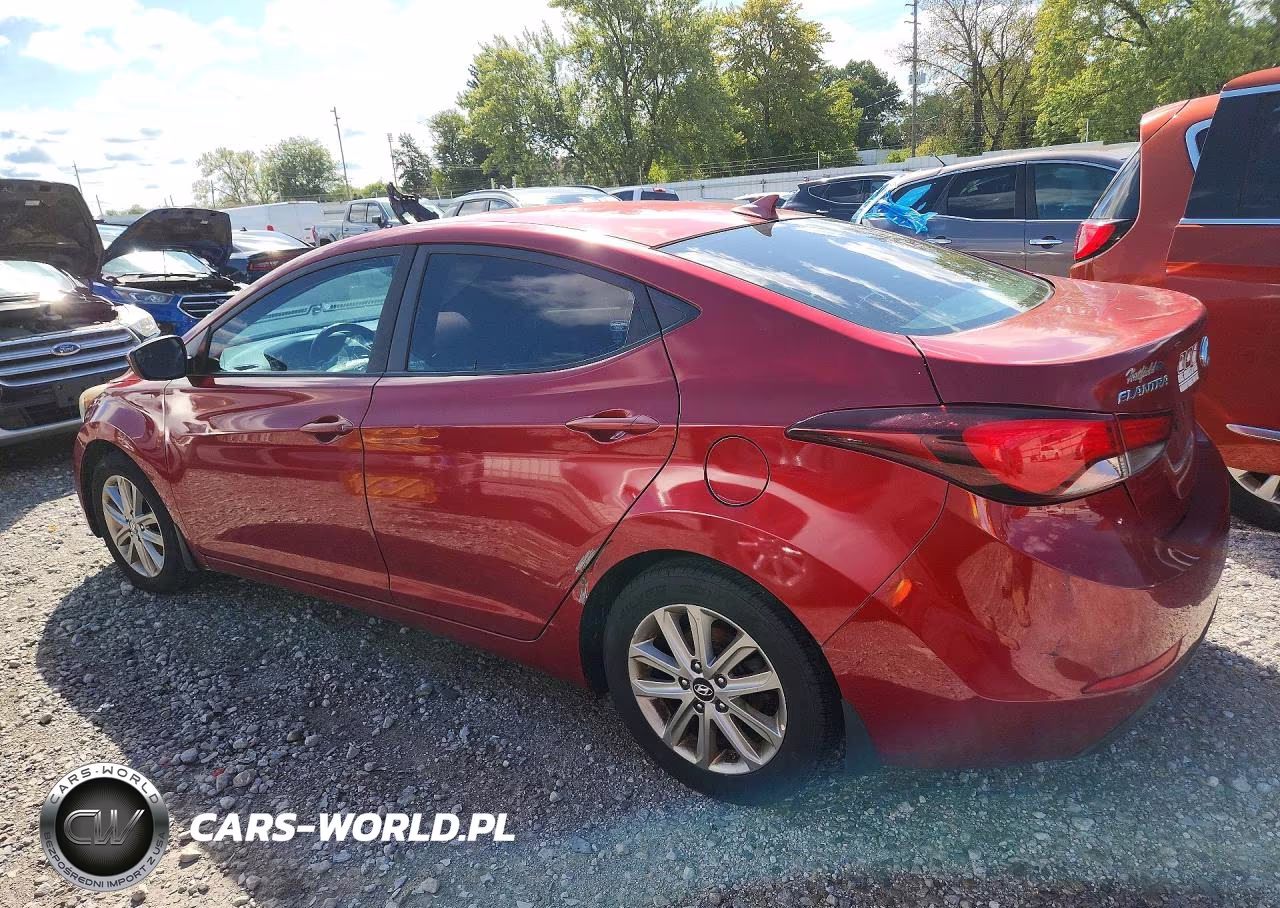 2016 Hyundai Elantra Se VIN:5NPDH4AE1GH661528 - 2