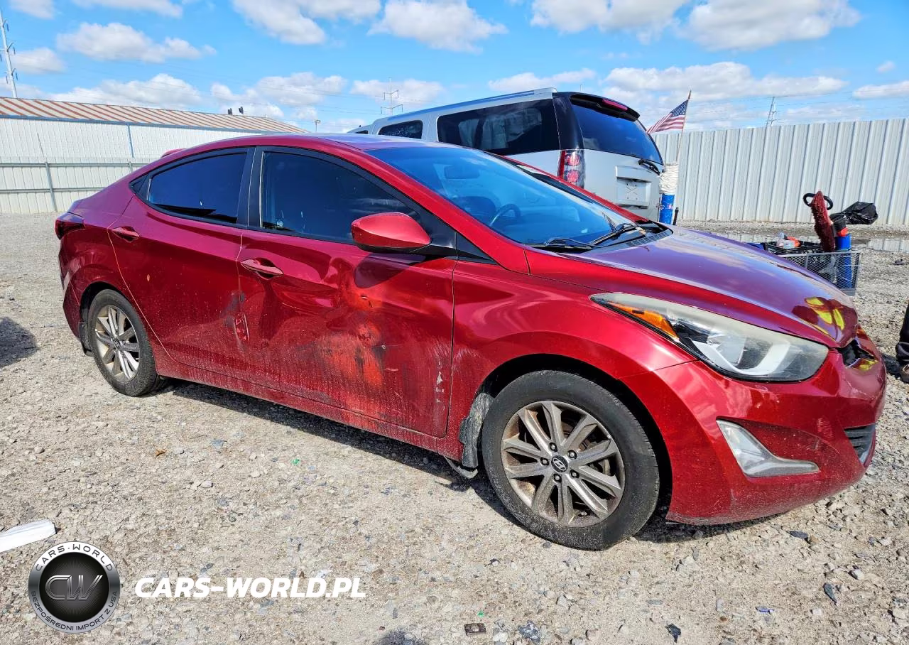 2016 Hyundai Elantra Se VIN:5NPDH4AE1GH661528 - 4