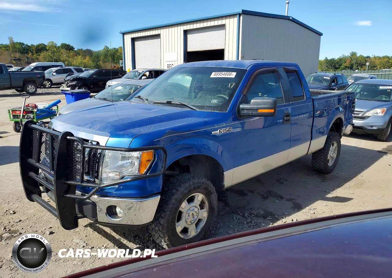 2010 Ford F150 Super Cab VIN:1FTFX1EV4AKE80680 - 1