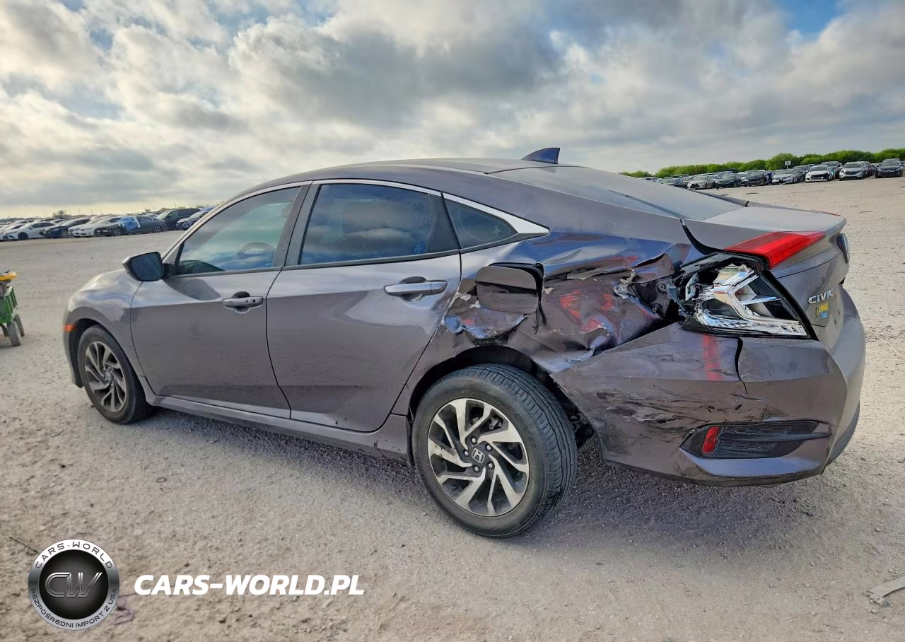 2017 Honda Civic Ex VIN:19XFC2F76HE051779 - 2
