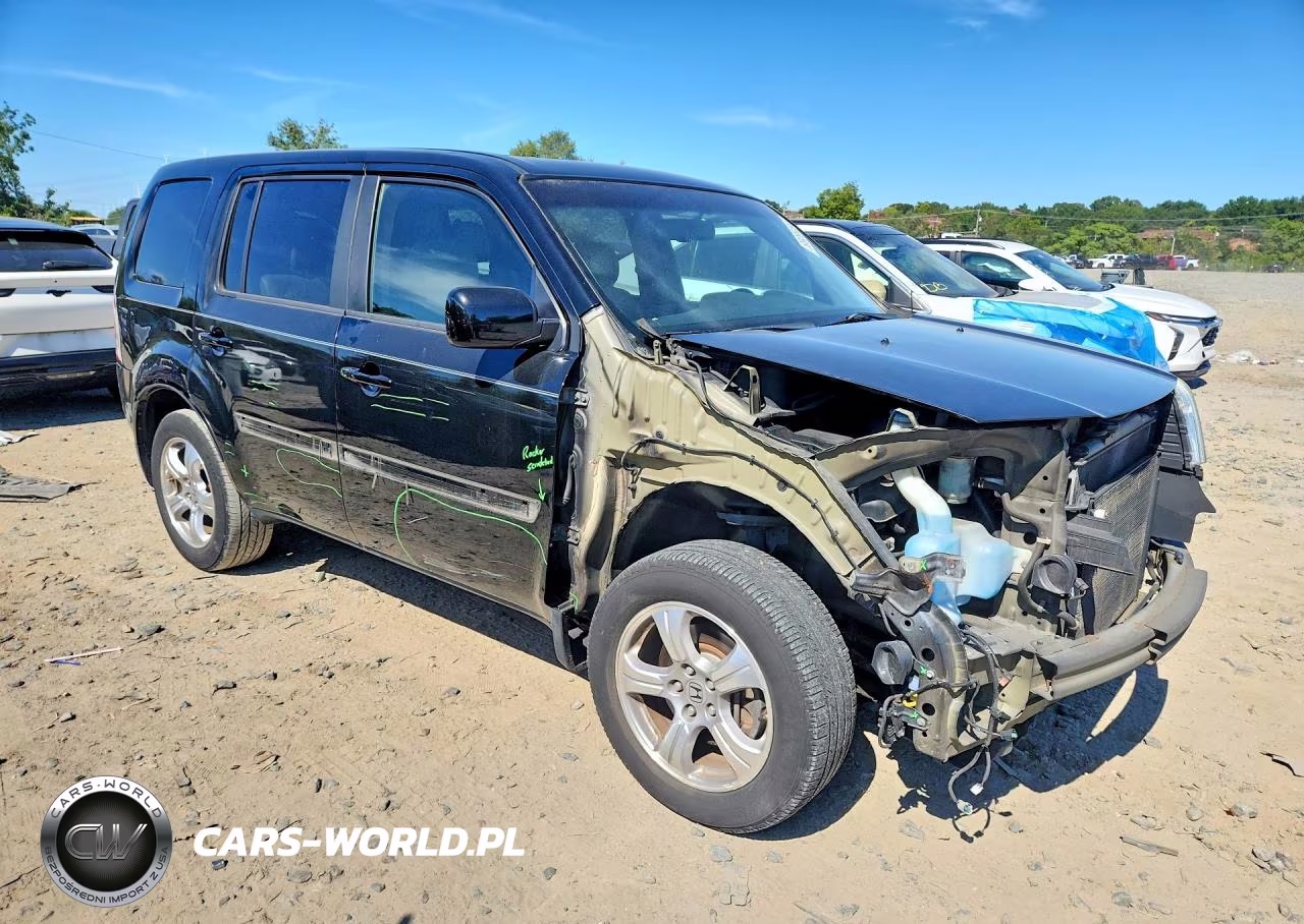 2013 Honda Pilot Exl VIN:5FNYF3H58DB015727 - 4