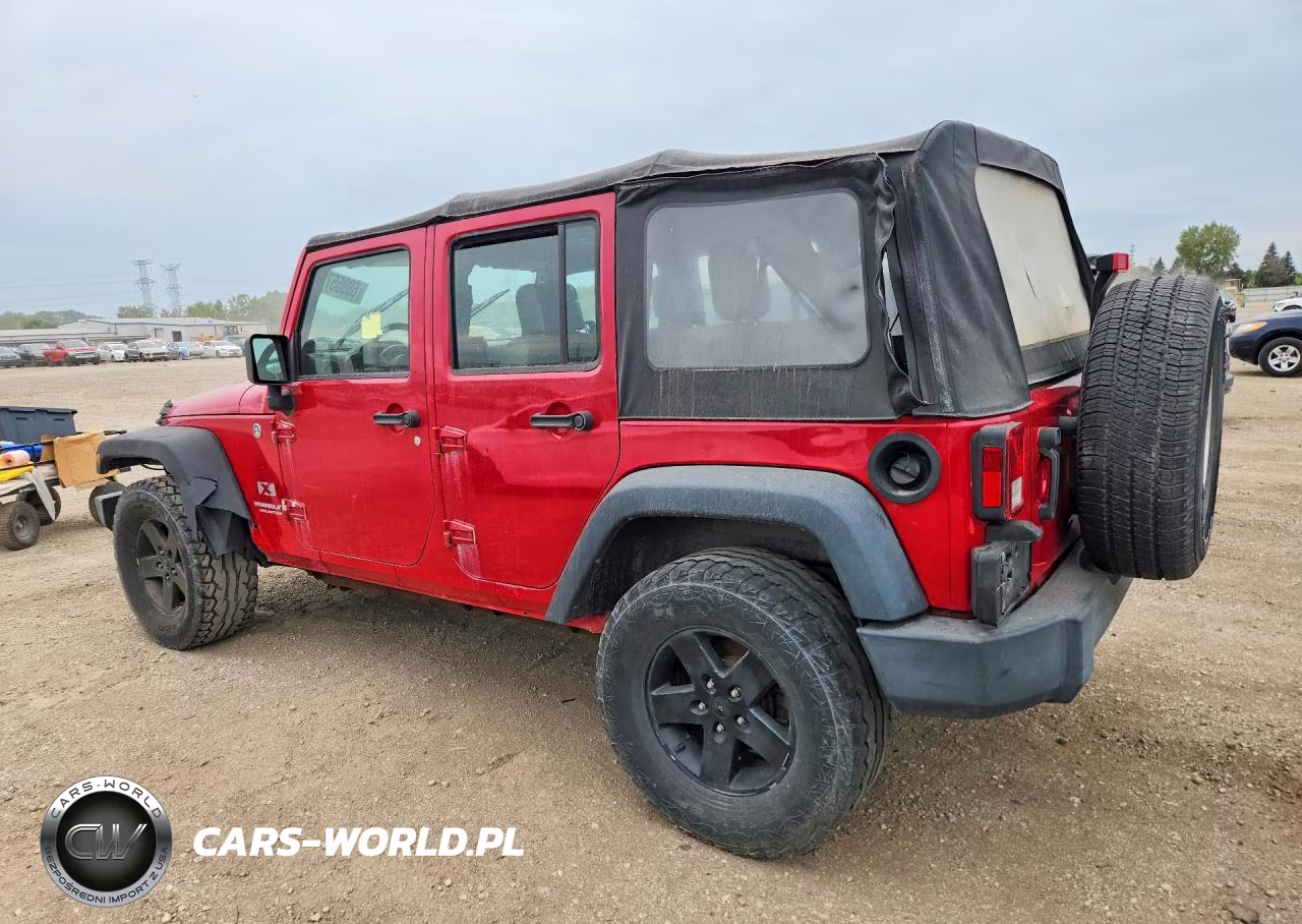 2009 Jeep Wrangler Unlimited X VIN:1J4GA39199L700162 - 2
