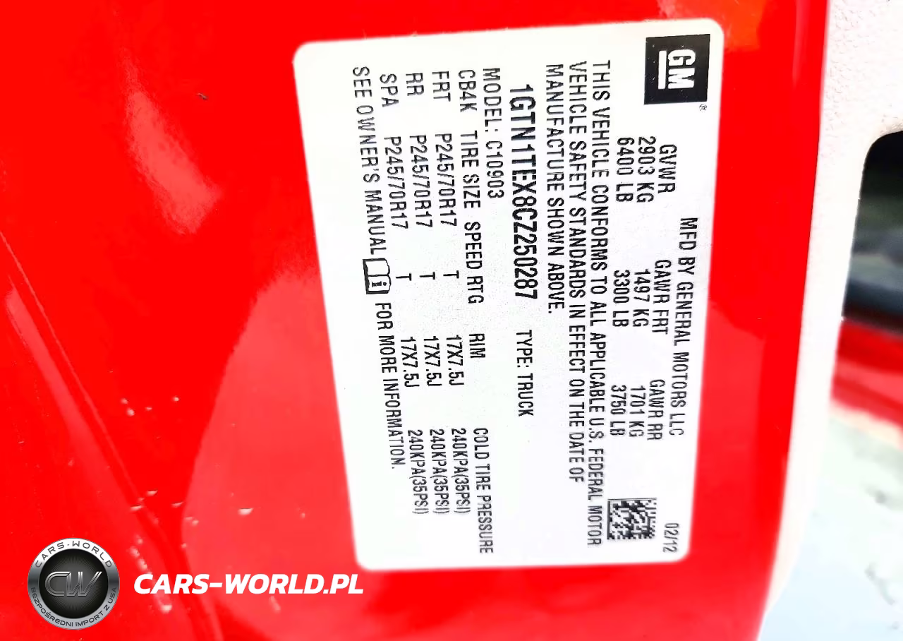 2012 GMC Sierra C1500 VIN:1GTN1TEX8CZ250287 - 13