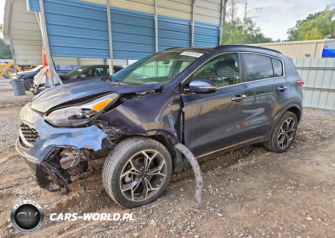 2021 Kia Sportage Sx VIN:KNDPR3A64M7848999 - 1