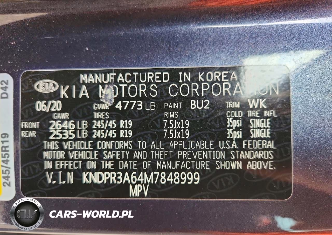 2021 Kia Sportage Sx VIN:KNDPR3A64M7848999 - 13