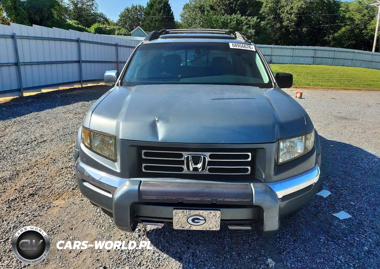 2006 Honda Ridgeline Rtl VIN:2HJYK16596H533809 - 5