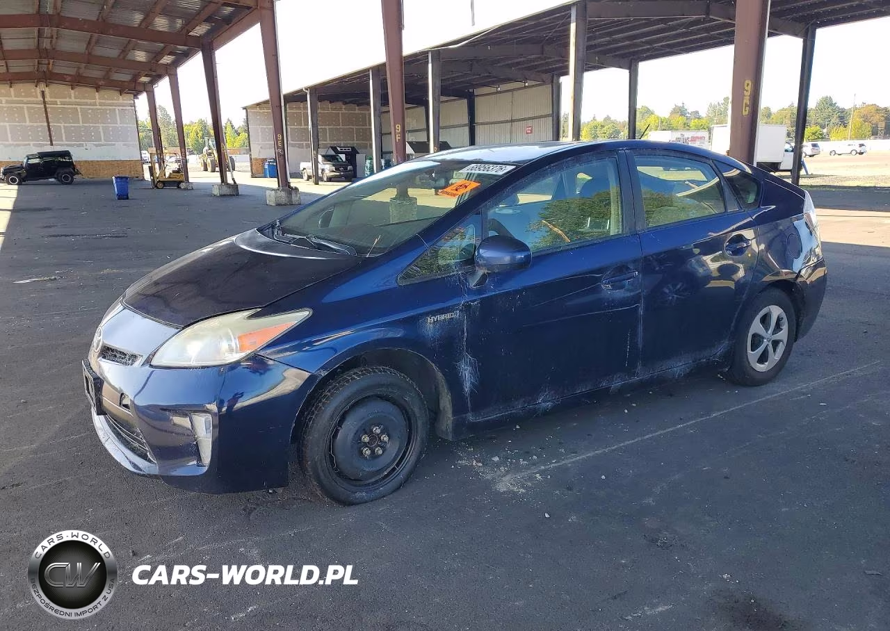 2013 Toyota Prius Two VIN:JTDKN3DU9D1636098 - 1