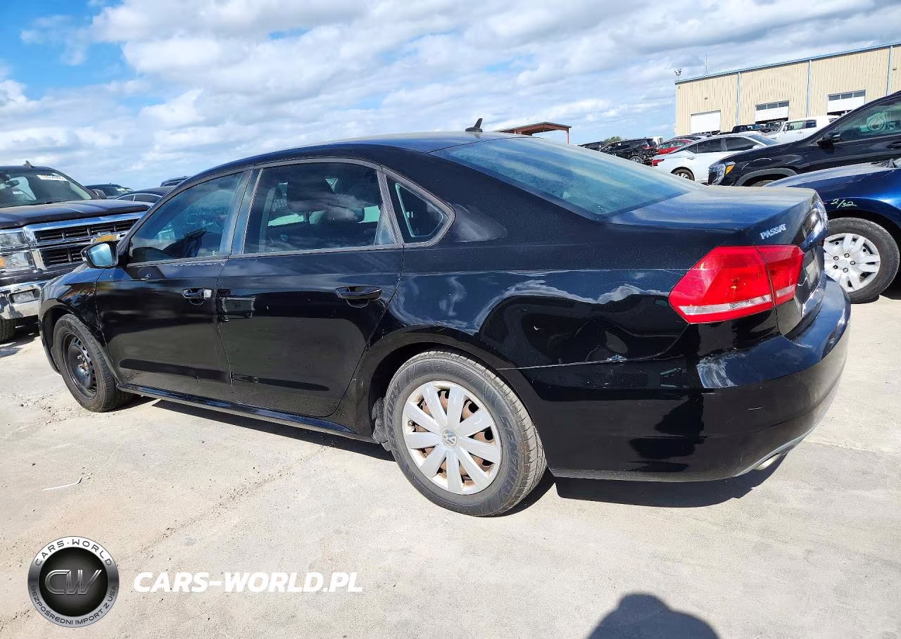 2012 Volkswagen Passat S VIN:1VWAP7A33CC075051 - 2