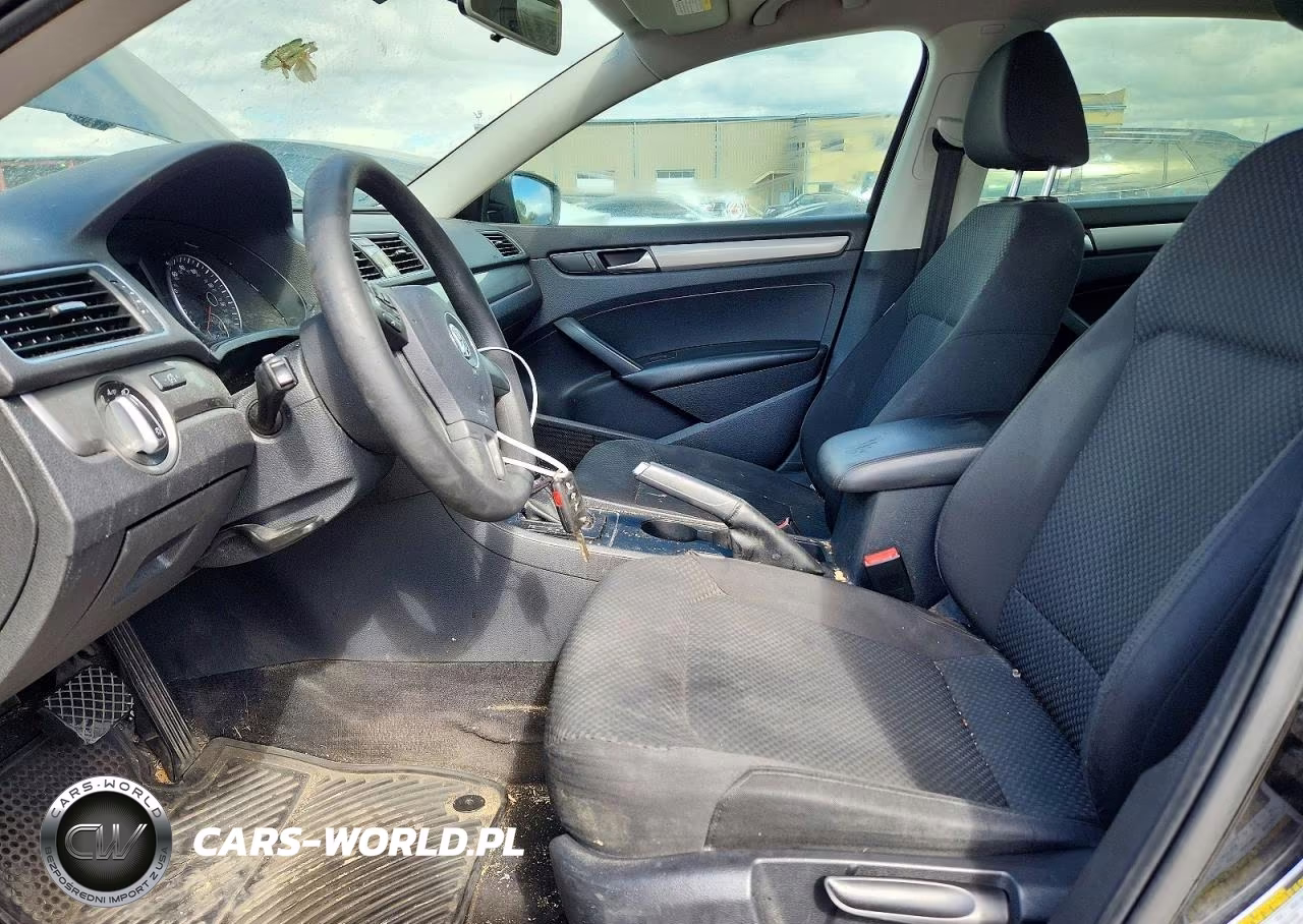 2012 Volkswagen Passat S VIN:1VWAP7A33CC075051 - 7