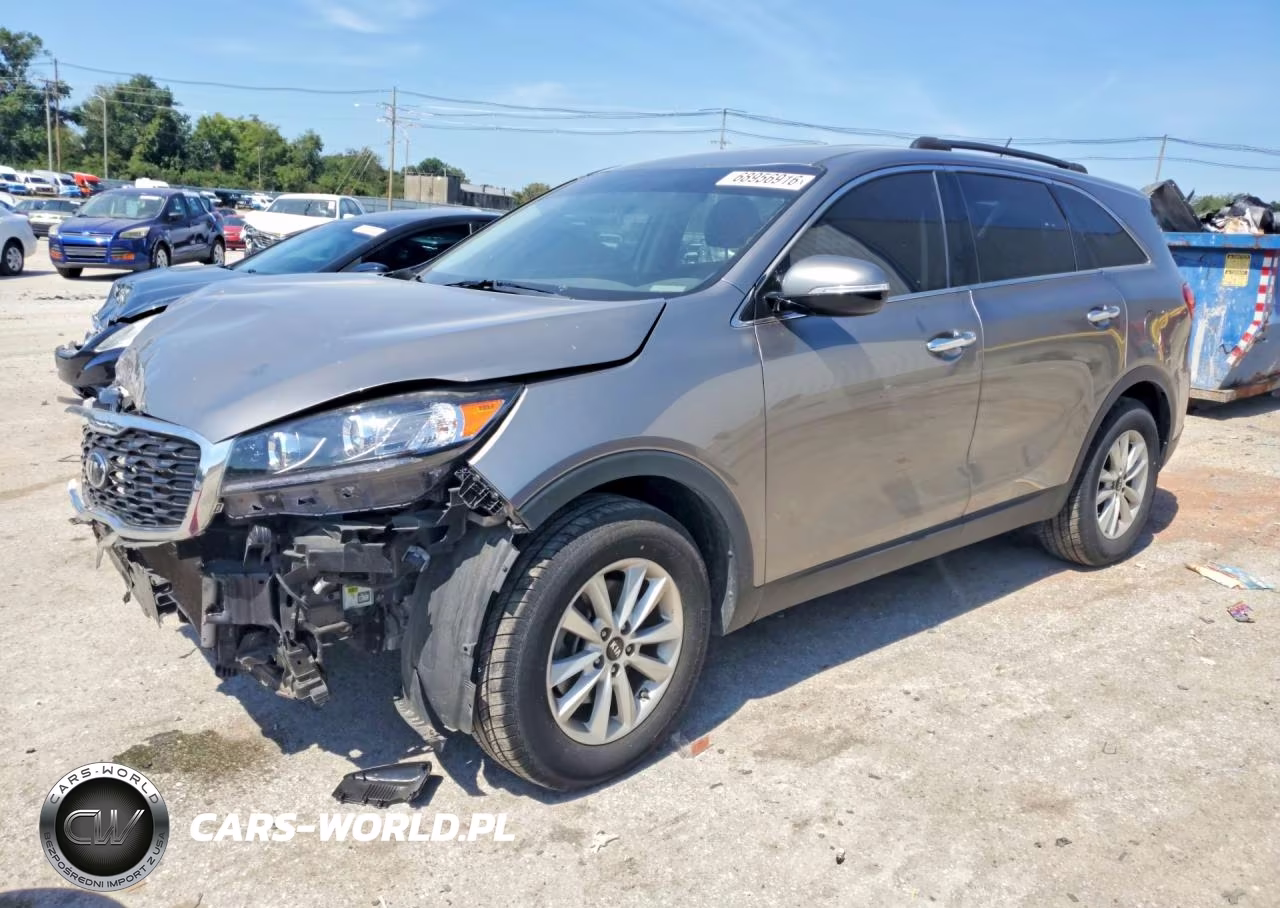 2019 Kia Sorento Lx VIN:5XYPG4A38KG455475 - 1