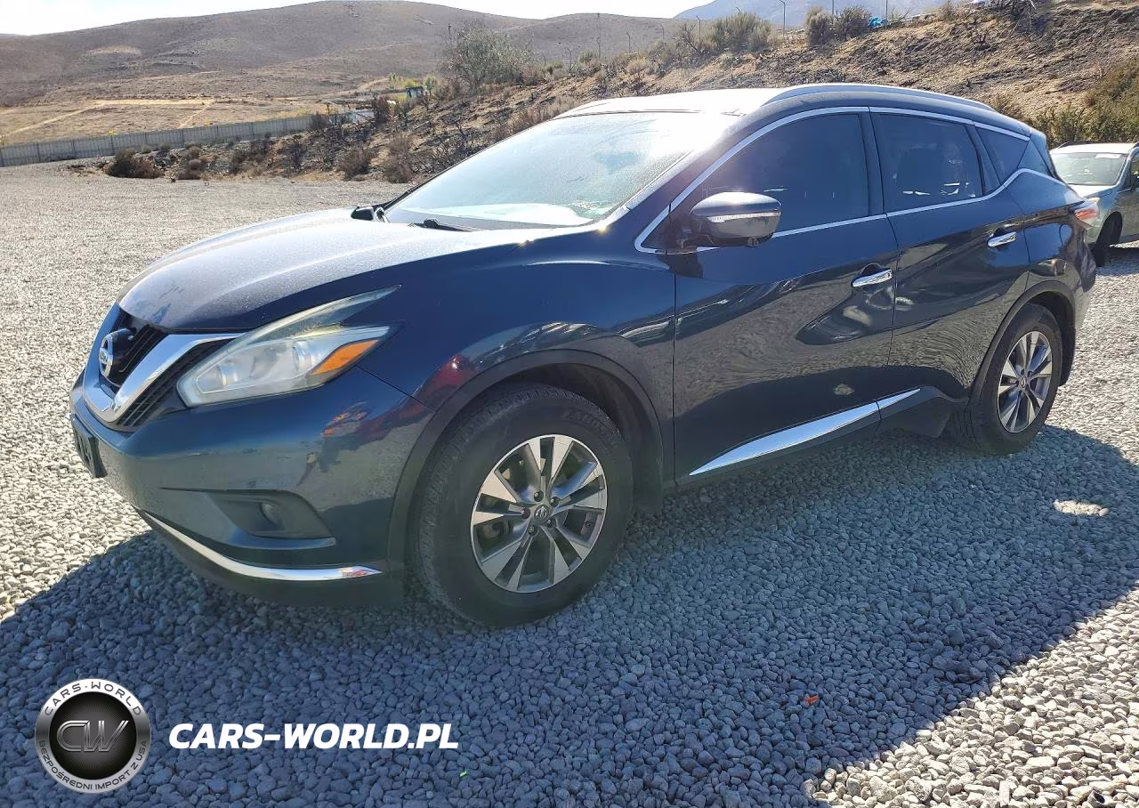 2015 Nissan Murano Sl VIN:5N1AZ2MG6FN264280 - 1