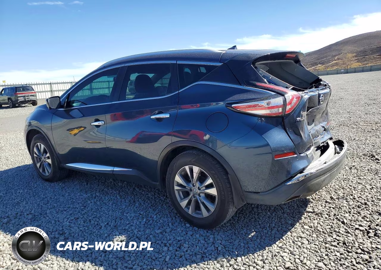 2015 Nissan Murano Sl VIN:5N1AZ2MG6FN264280 - 2