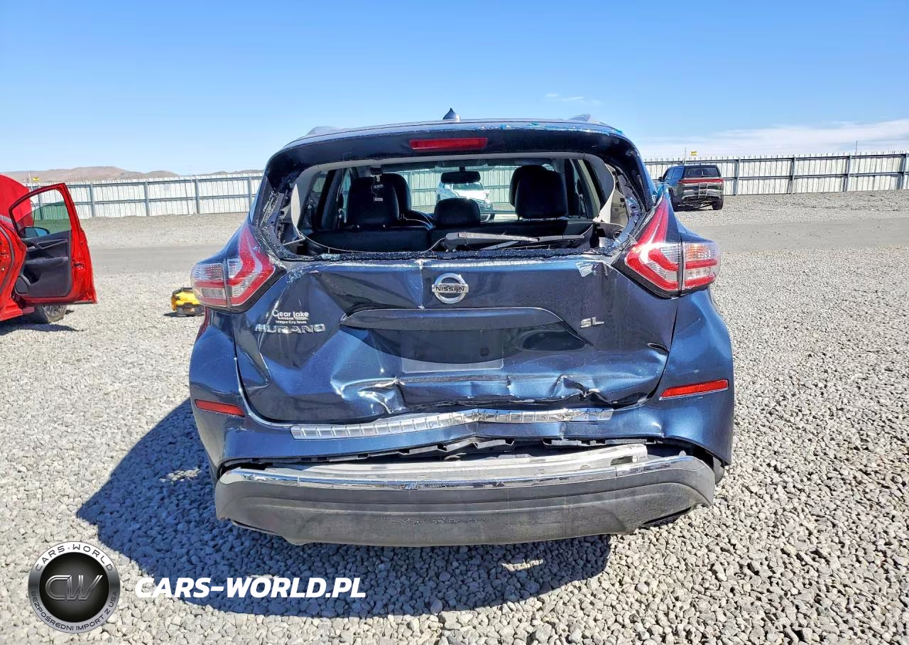 2015 Nissan Murano Sl VIN:5N1AZ2MG6FN264280 - 6