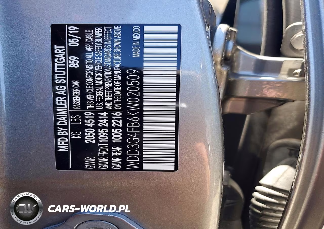2019 Mercedes-Benz A 220 4Matic VIN:WDD3G4FB6KW020509 - 12