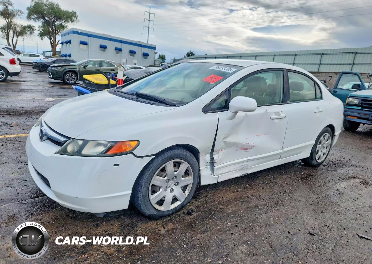 2007 Honda Civic Lx VIN:1HGFA15537L005415 - 1