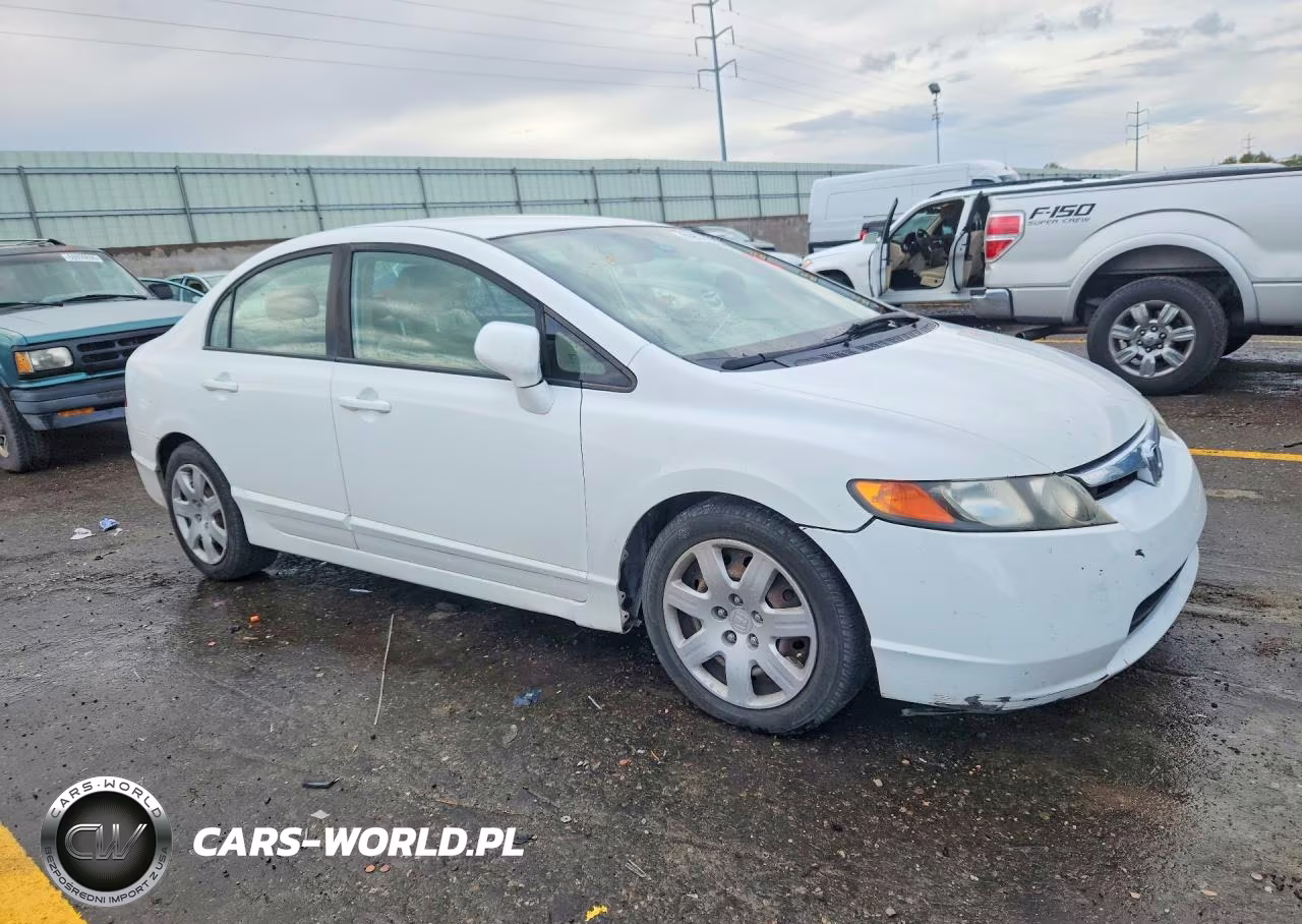 2007 Honda Civic Lx VIN:1HGFA15537L005415 - 4