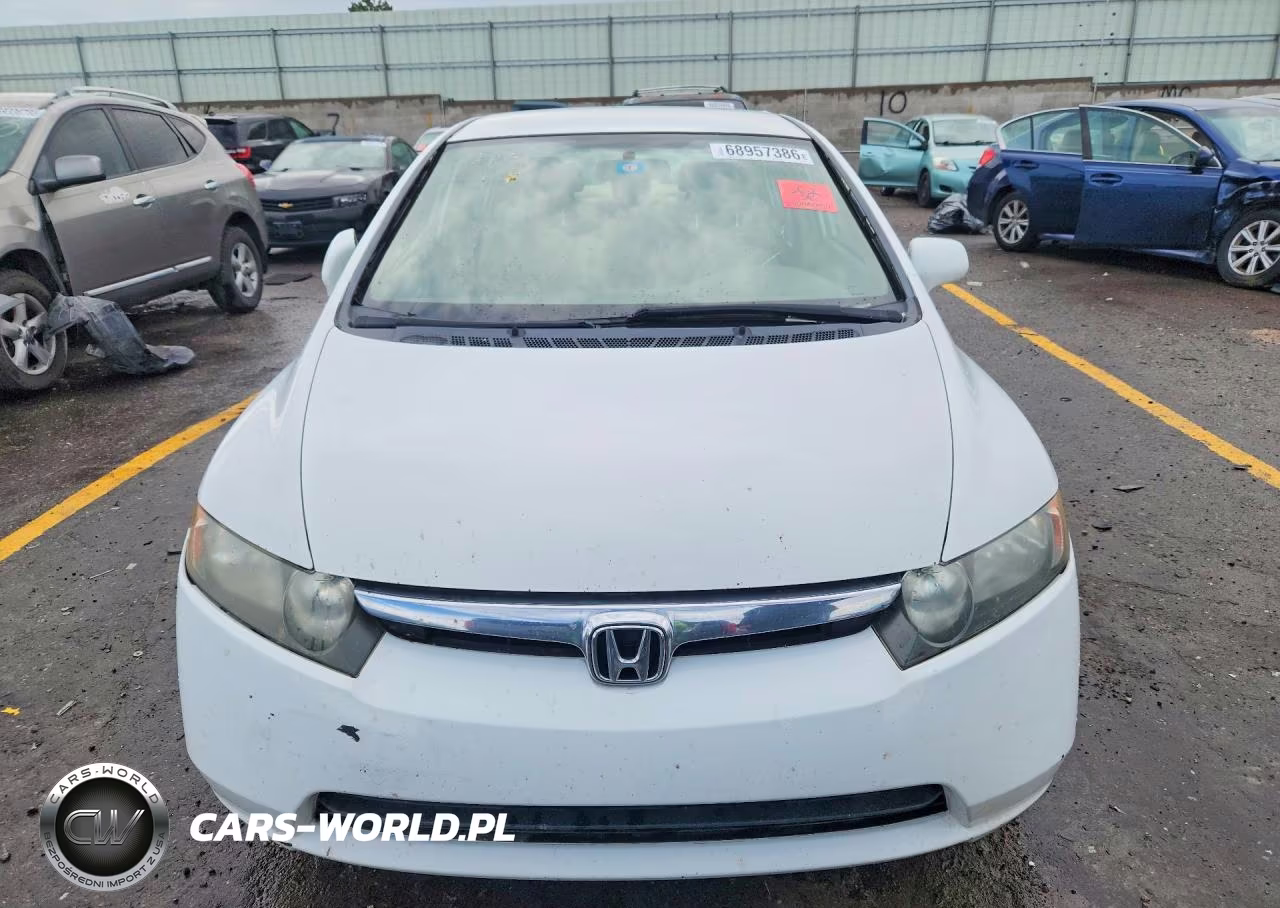 2007 Honda Civic Lx VIN:1HGFA15537L005415 - 5