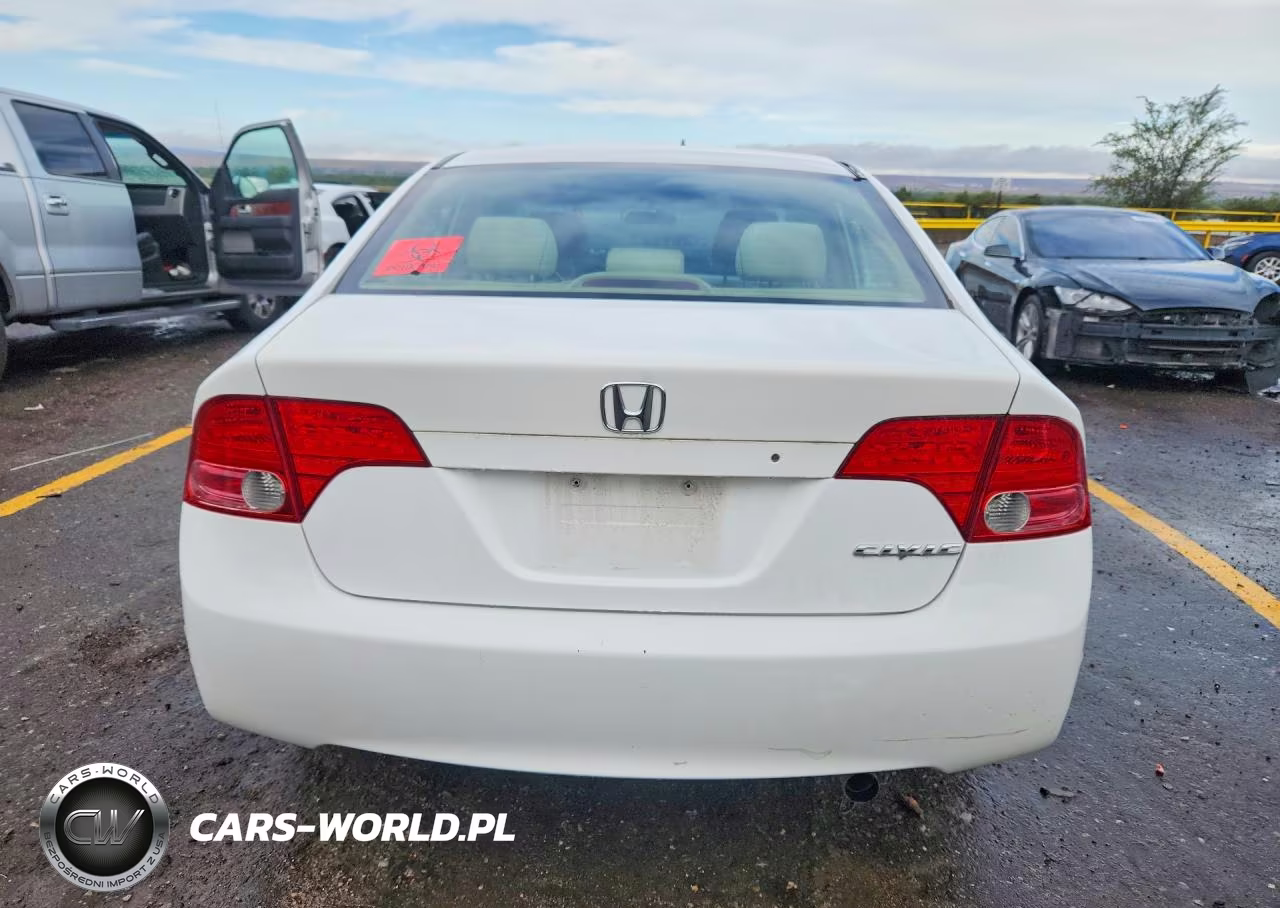 2007 Honda Civic Lx VIN:1HGFA15537L005415 - 6