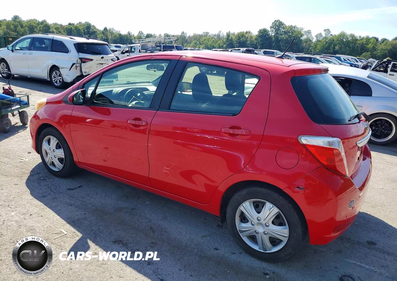 2012 Toyota Yaris 5-Door Le VIN:JTDKTUD38CD529365 - 2