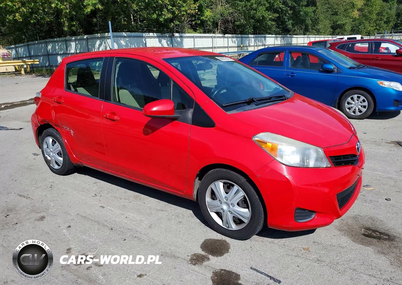 2012 Toyota Yaris 5-Door Le VIN:JTDKTUD38CD529365 - 4